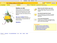 Tablet Screenshot of keskus.ee